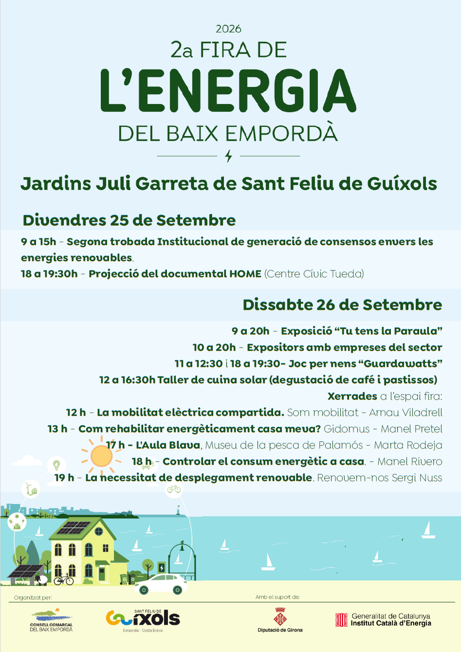 2a FIRA DE L'ENERGIA DEL BAIX EMPORDÀ 2026